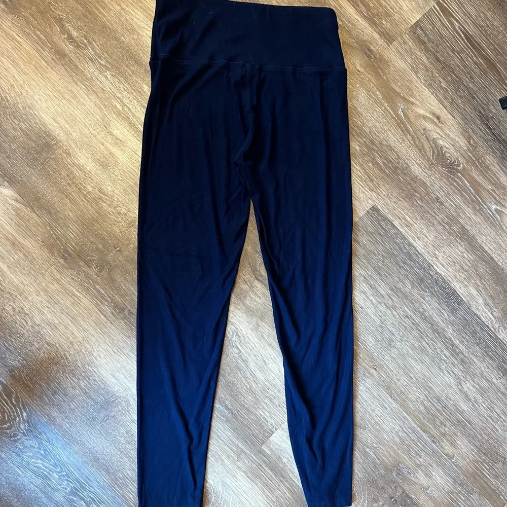 Denim look stretch‎ legging 3X Dark Wash Non distressed! New!